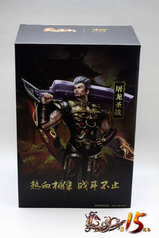 屠龙圣战惊世亮相!传奇经典男战士手办细节首曝!